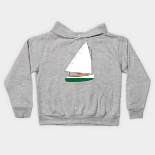 Cape Cod Catboat Kids Hoodie